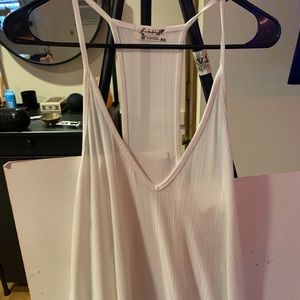 Loose White Free People Top